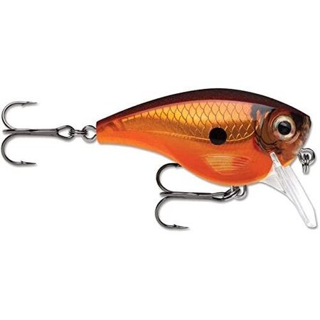 Rapala Bx Mid Brat 05 Balsa Core, 2 12, 716 Oz Running Depth 5', Vmc 4 Trebles, Tamale BXMB05TAM